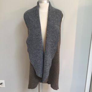 Anthropologie colorblock museum district vest